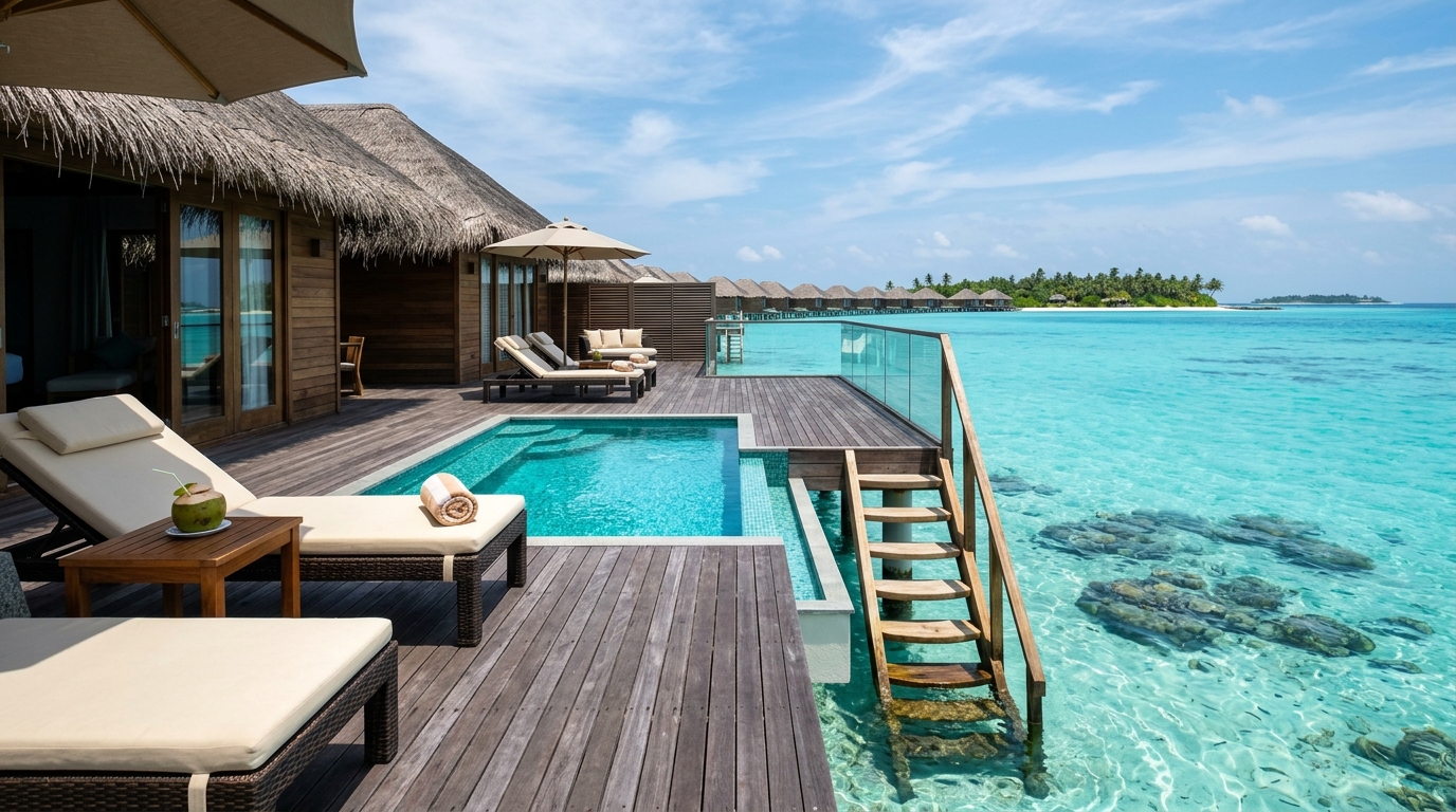 Maldives Overwater Luxury Lagoon